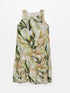LC Waikiki Crew Neck Floral Strap A-Line Women's Dress